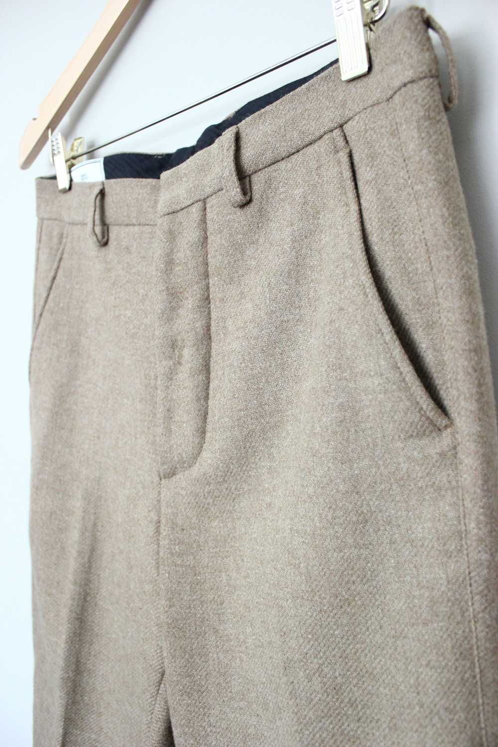 AMI High Waisted Wool Trousers Carrot Fit - image 4