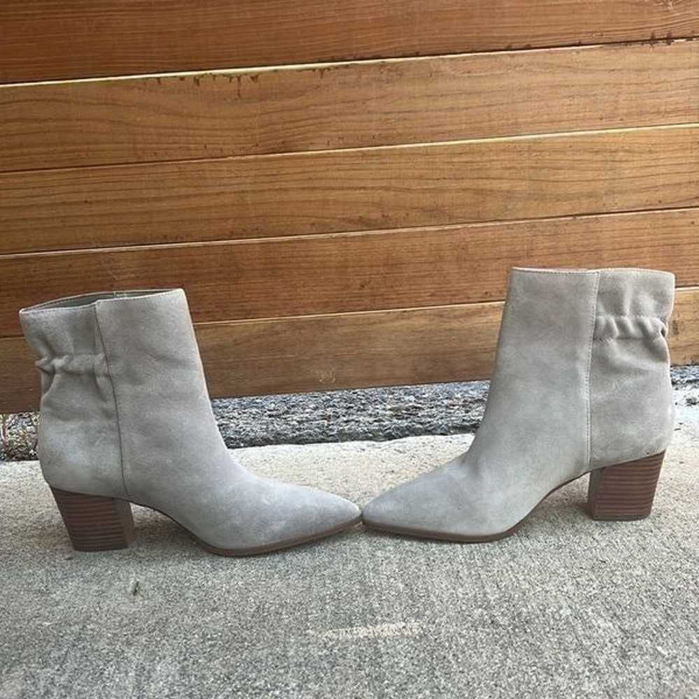 Adorable Gray Suede Booties - image 10