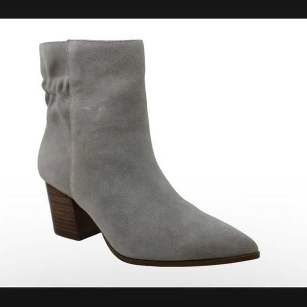 Adorable Gray Suede Booties - image 2