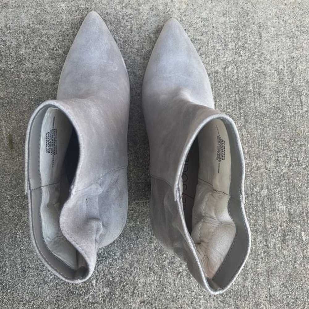 Adorable Gray Suede Booties - image 8