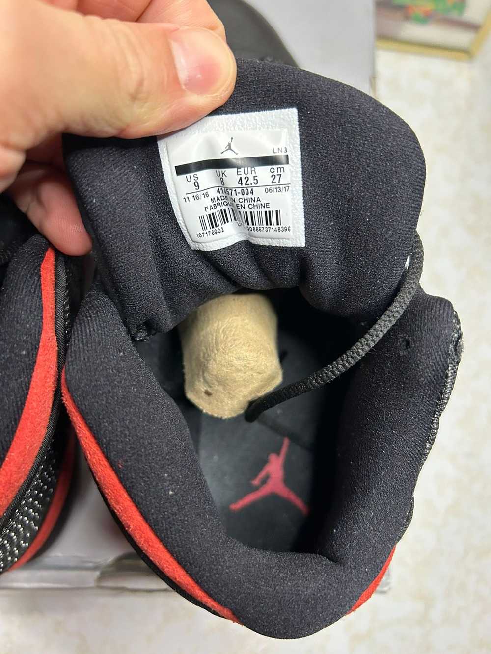 Jordan Brand Air Jordan 13 Retro 2017 Bred 2017 - image 6