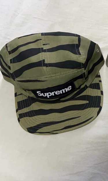 Supreme Supreme 2011 green zebra camo cap