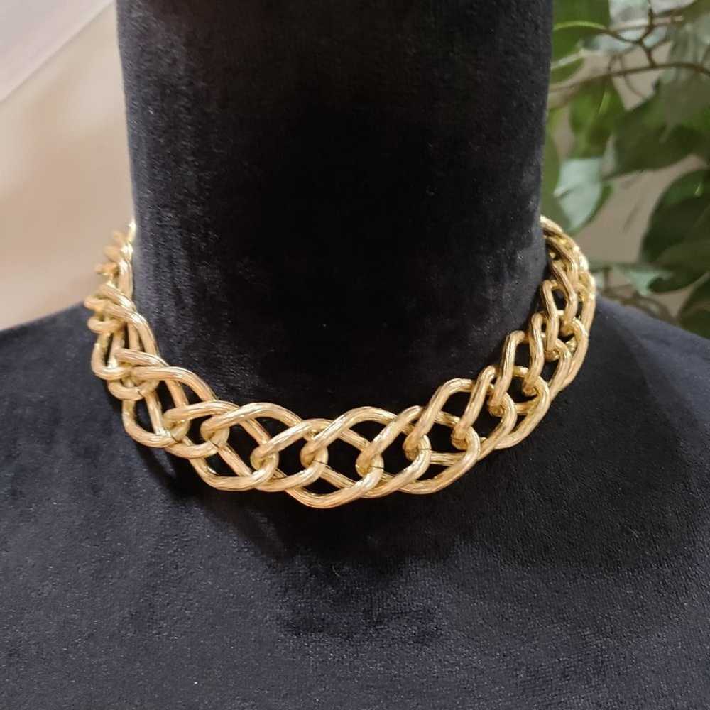 Other Fashion Gold Tone Chunky Thick Chain Punk C… - image 2