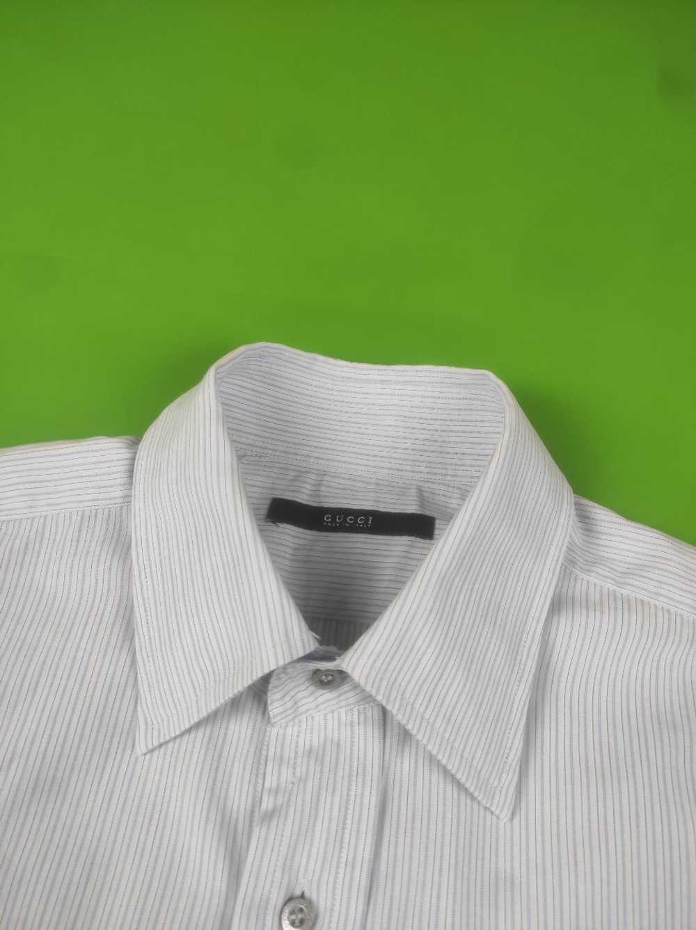 Gucci GUCCI Striped Button-Up Shirt - image 3