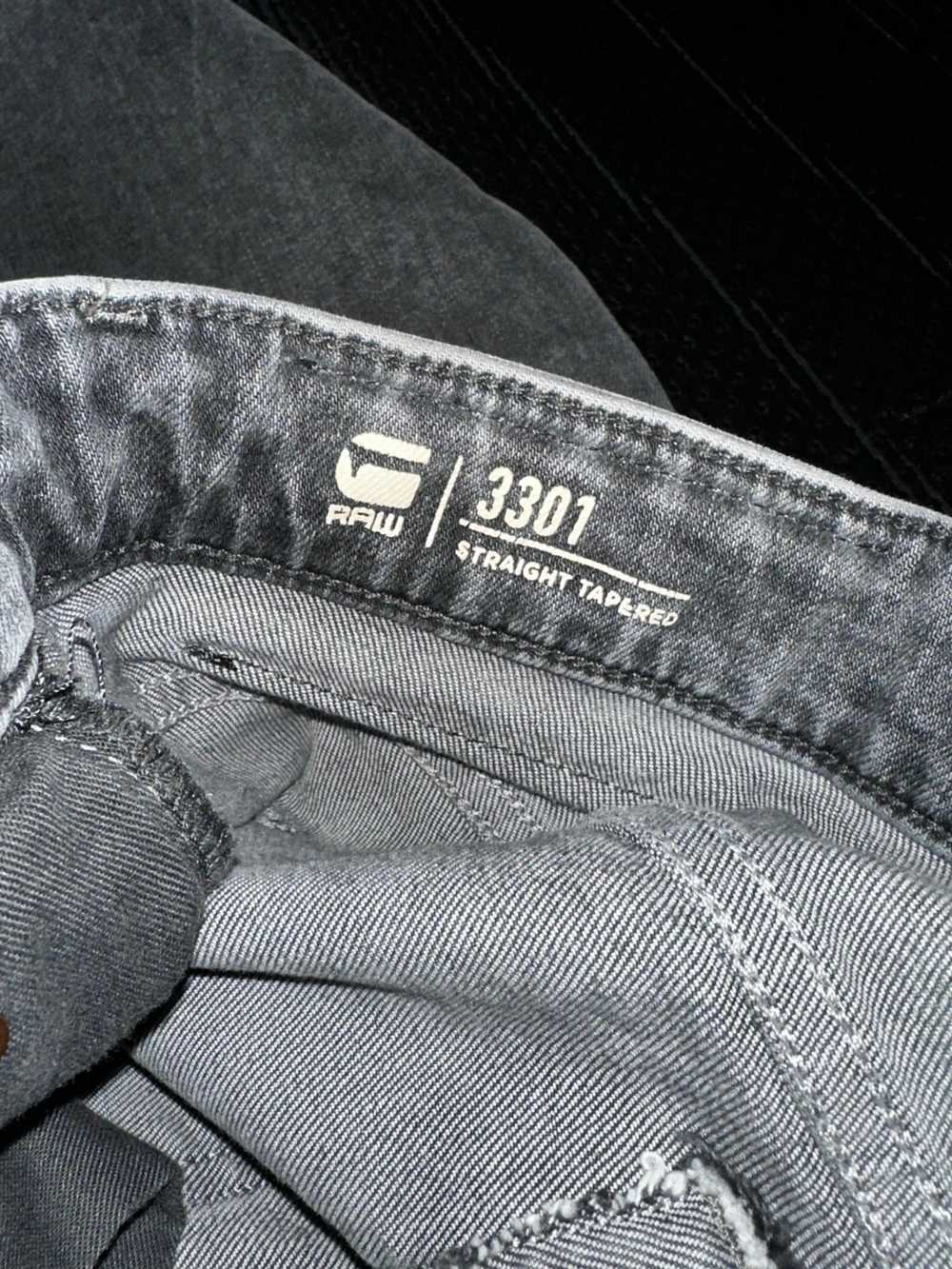 G Star Raw × Gstar 3301 Regular Tapered Jeans - image 5