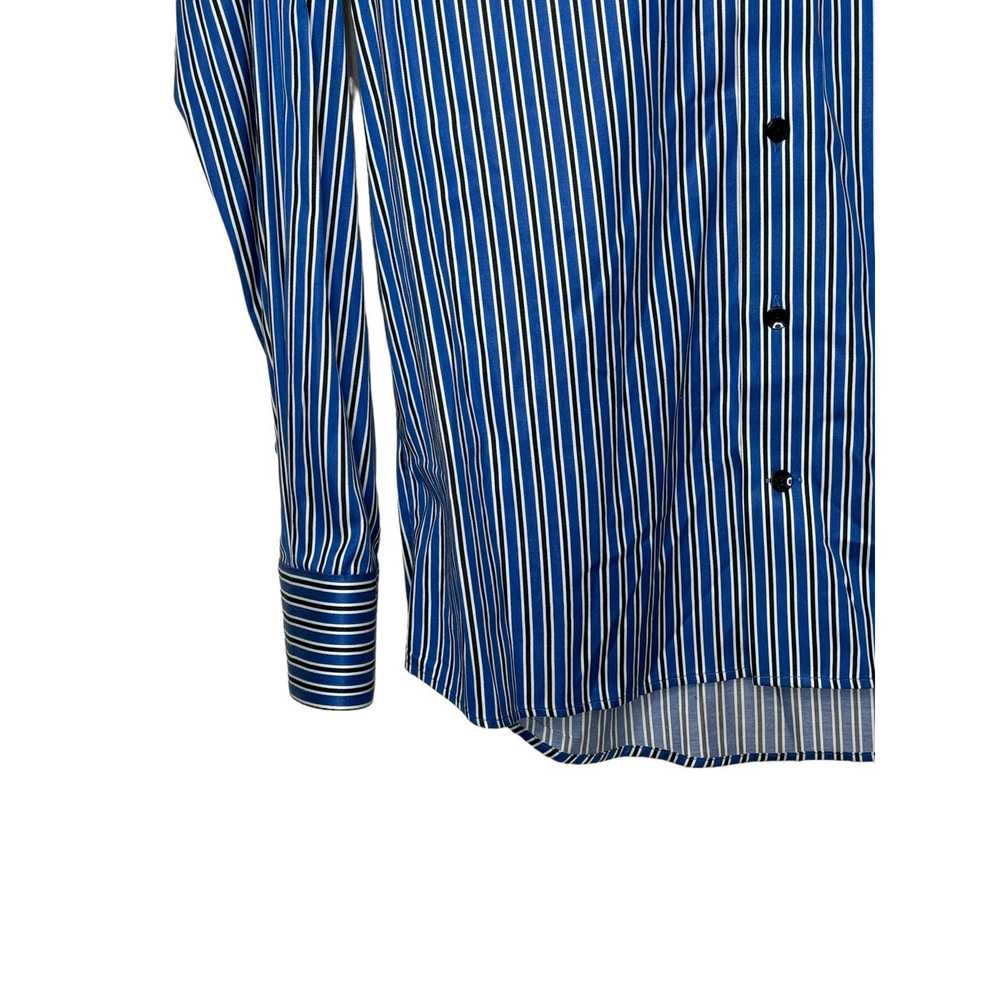 Eton Eton Men Dress Shirt Cotton Striped Button D… - image 4