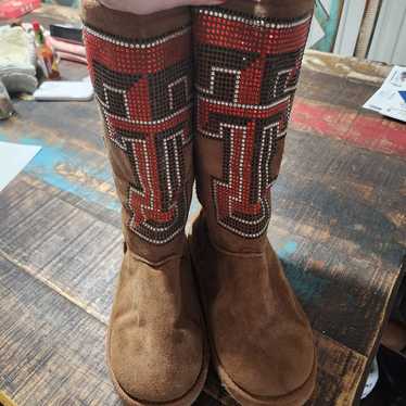 Custom Texas Tech boots - image 1