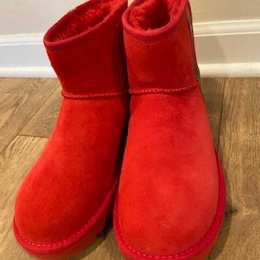 UGG Classic Mini Side Logo Boots size 8 - image 1