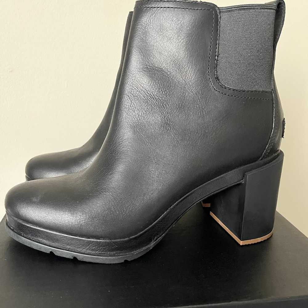 Sorel Blake Block-Heel Leather Chelsea Boots size… - image 4