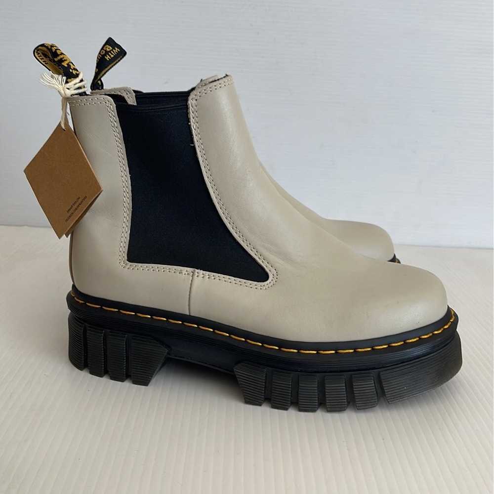 Dr Martens Audrick Nappa Leather Platform Chelsea… - image 7