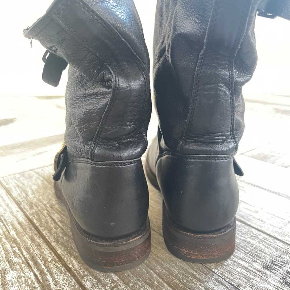 Frye black moto boots - image 2