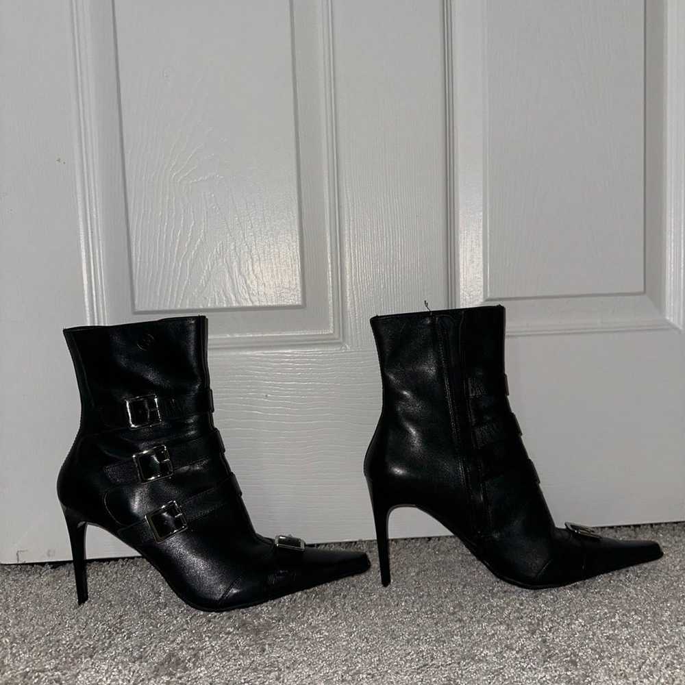 bronx leather heels - image 5