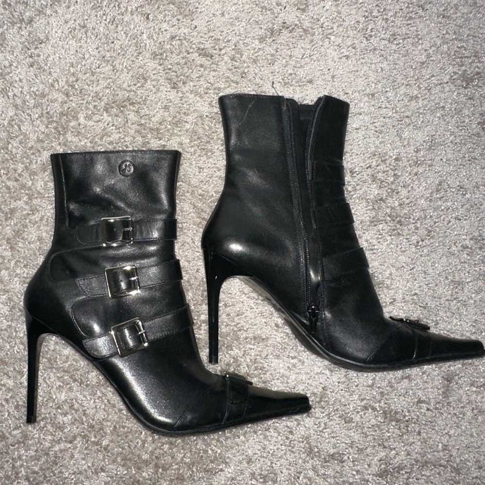 bronx leather heels - image 6