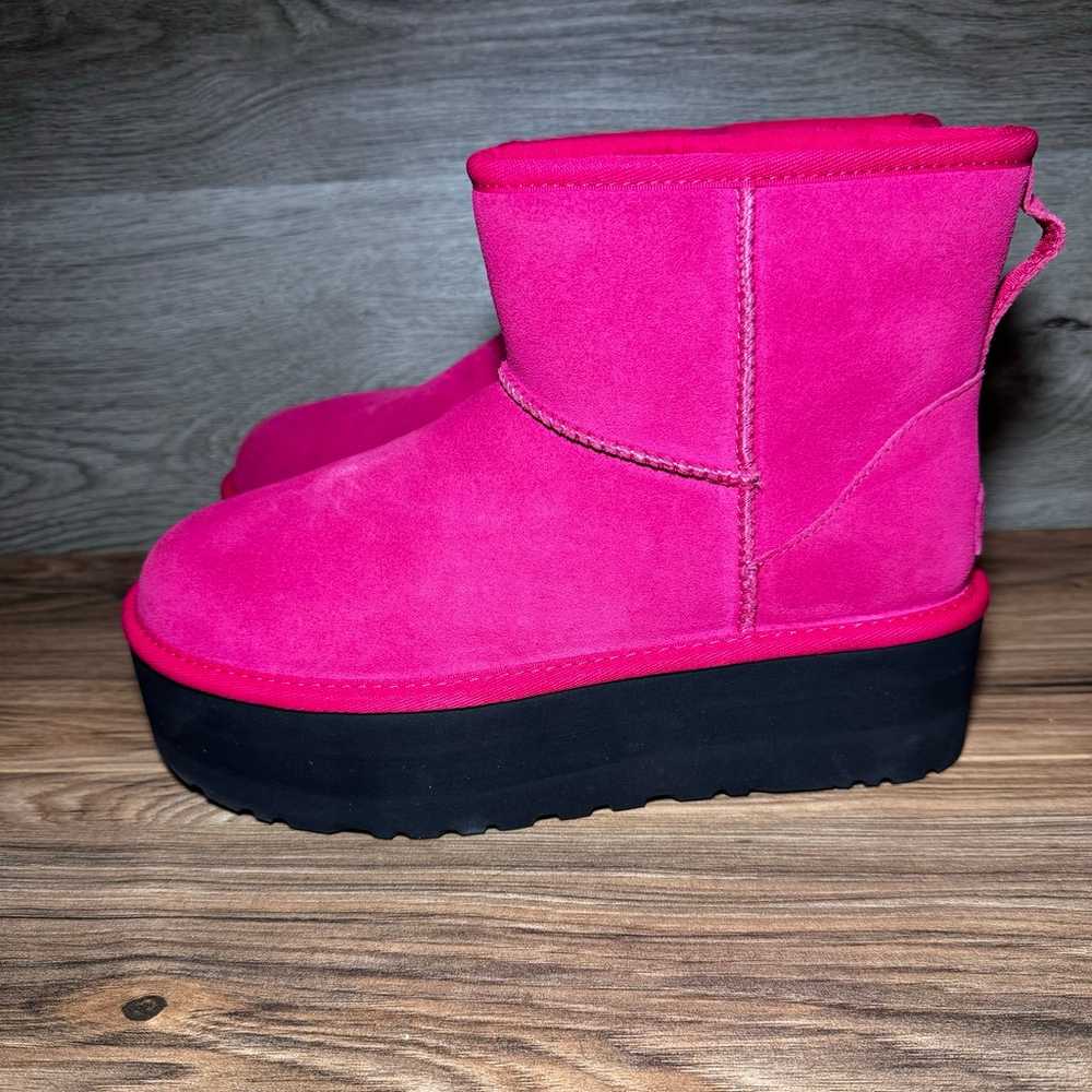 UGG Australia Pink Suede Boots, Like new - image 2