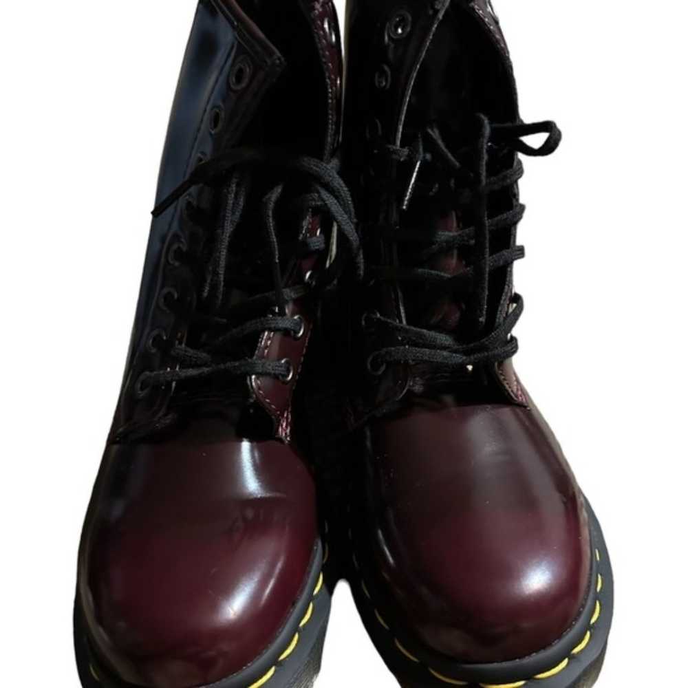 NWOT Dr. Marten Vegan 1460 8 Eye Lace Up Boots Ch… - image 3