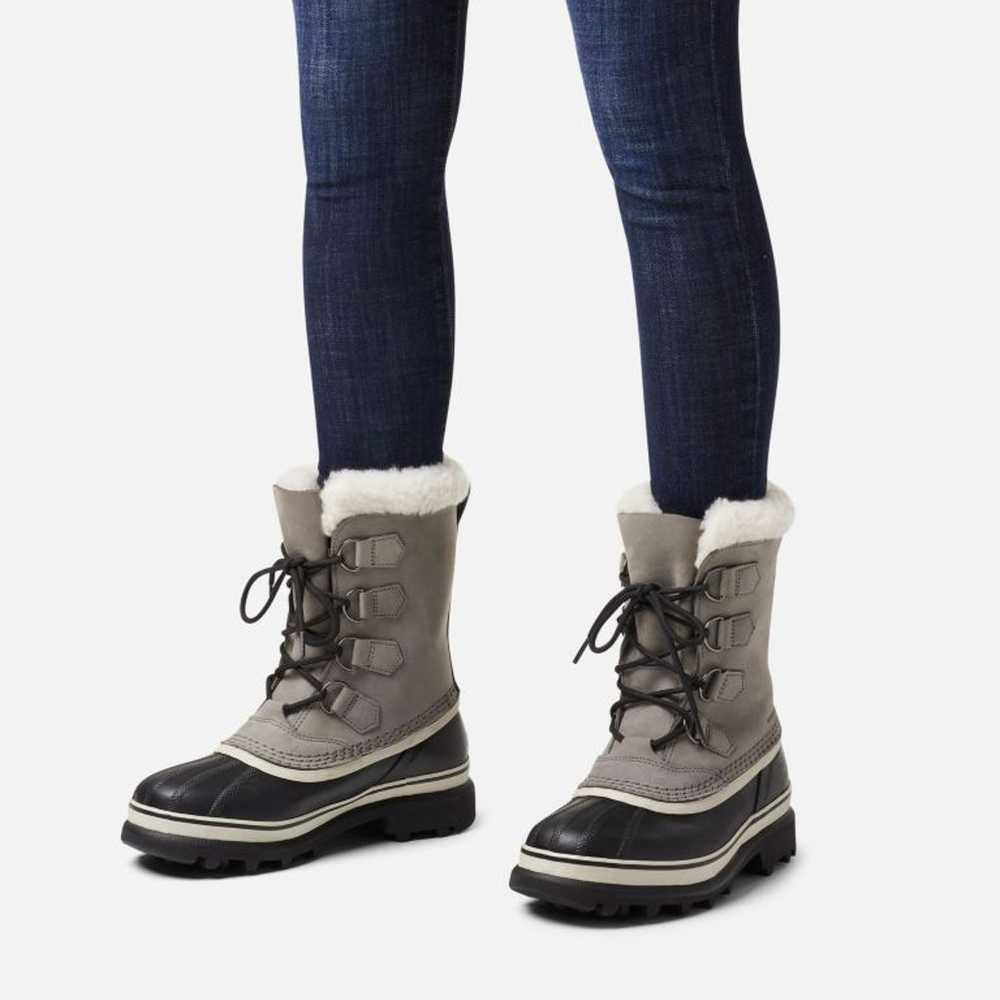 Sorel Caribou Winter Snow Boots Women’s Size 12 G… - image 1