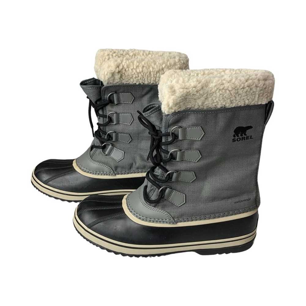 Sorel Caribou Winter Snow Boots Women’s Size 12 G… - image 4