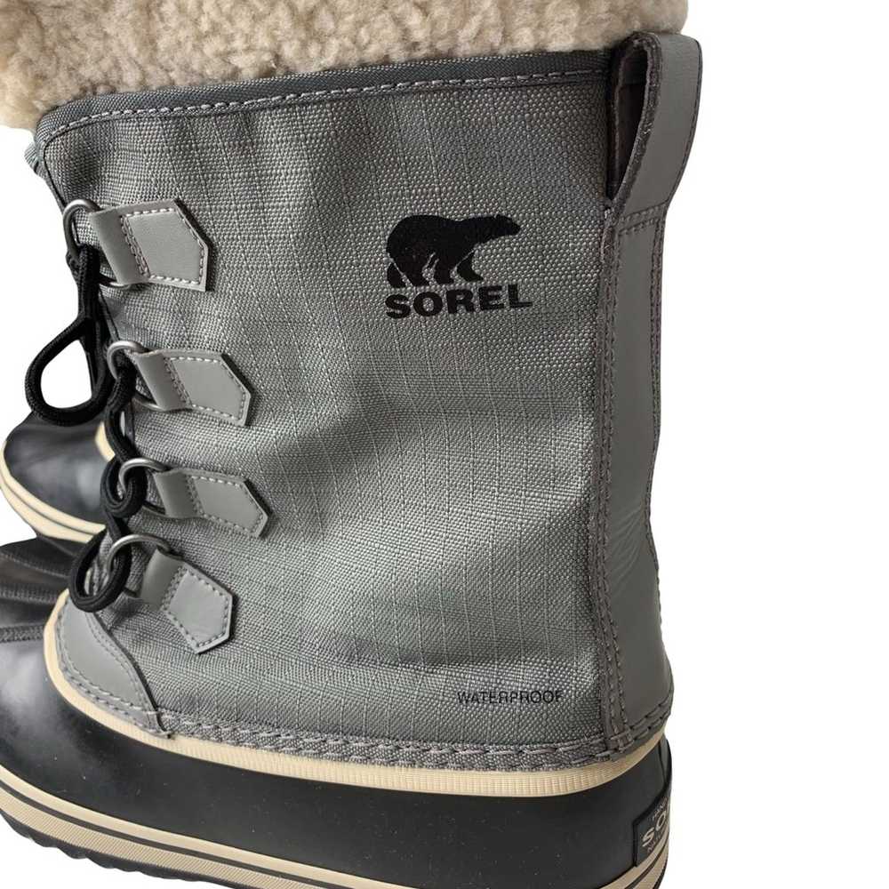 Sorel Caribou Winter Snow Boots Women’s Size 12 G… - image 7