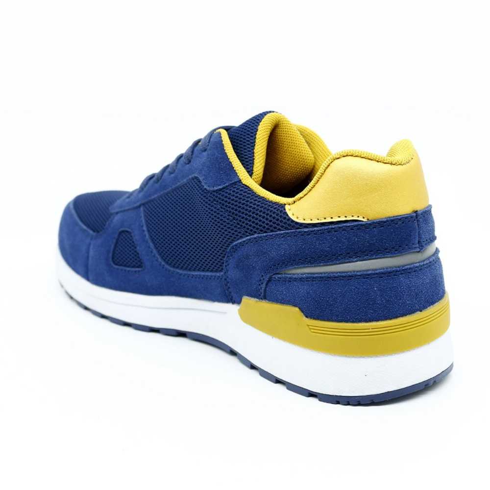 Royal Blue Suede Steel Toe Low Cut Sport Shoes Footwe… - Gem