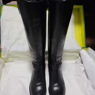 Tory Burch Black Colton Riding Boot