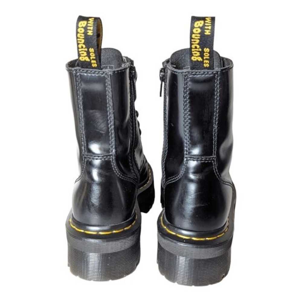 DR. MARTENS Jadon Black Leather Platform Boot Siz… - image 5