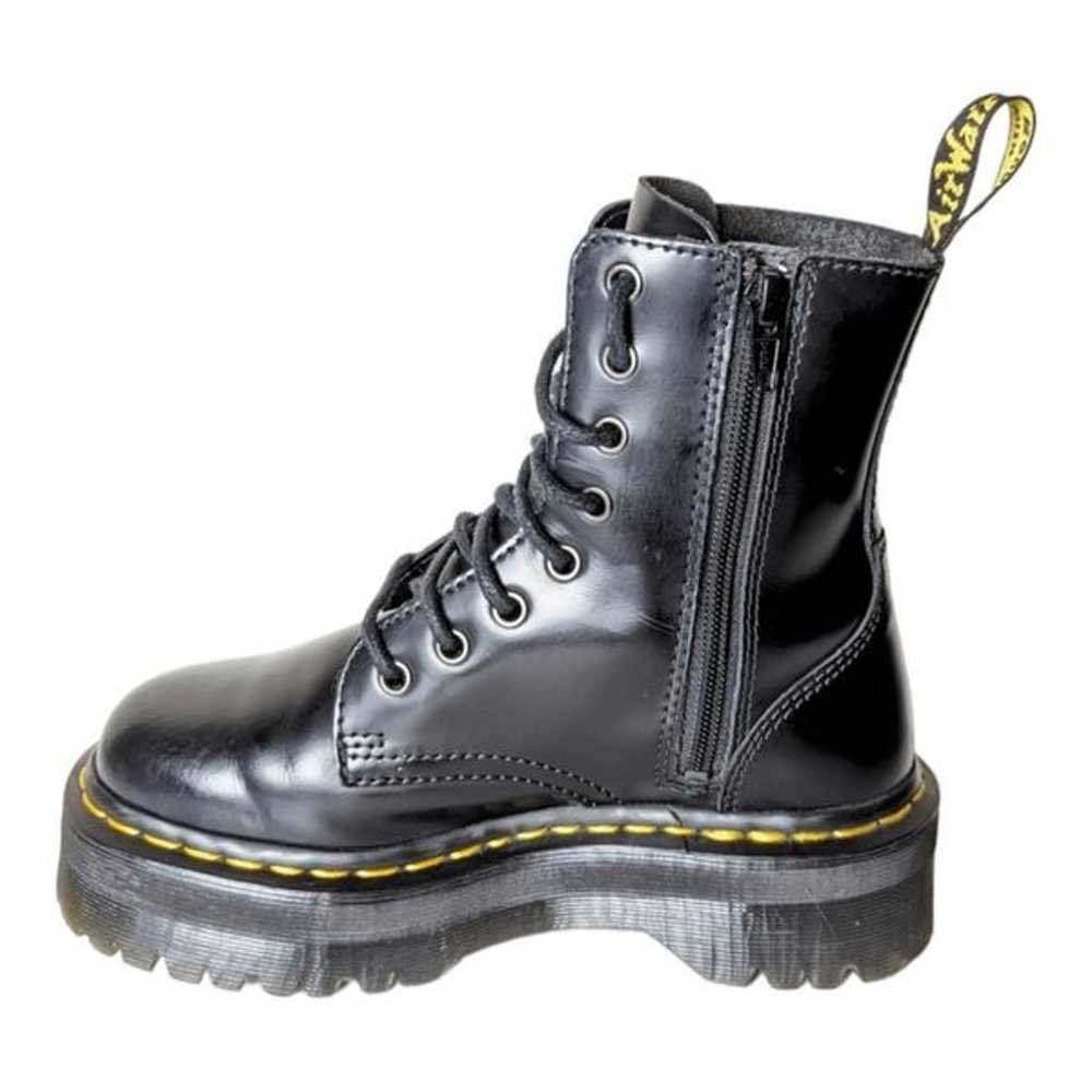 DR. MARTENS Jadon Black Leather Platform Boot Siz… - image 6
