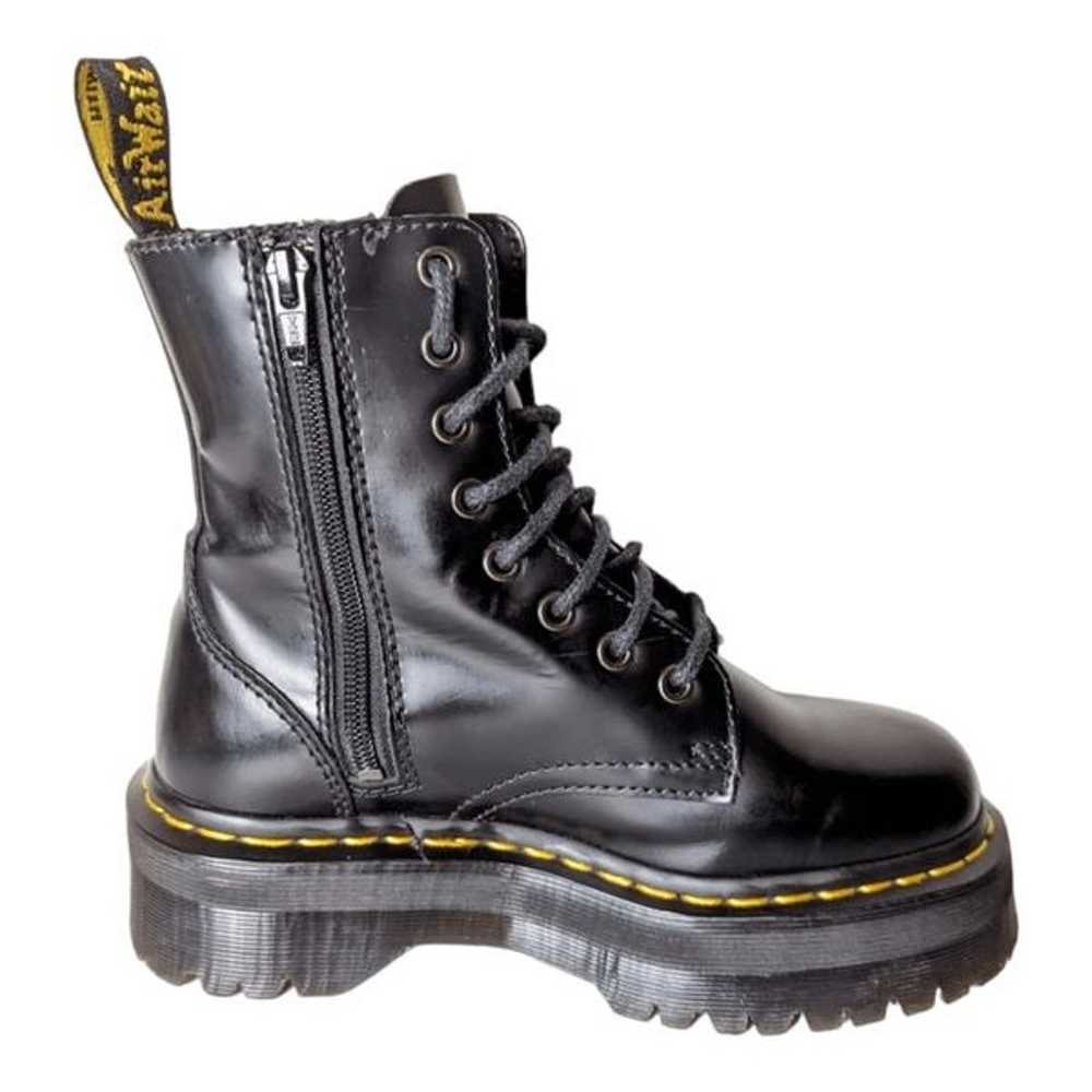 DR. MARTENS Jadon Black Leather Platform Boot Siz… - image 7