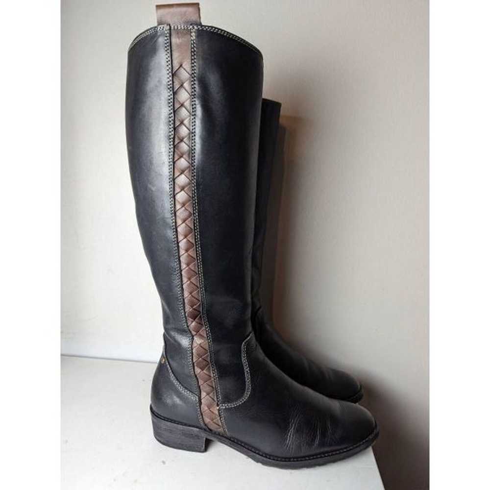 PIKOLINOS Grarda Tall Leather Riding Boot Size 39 - image 3