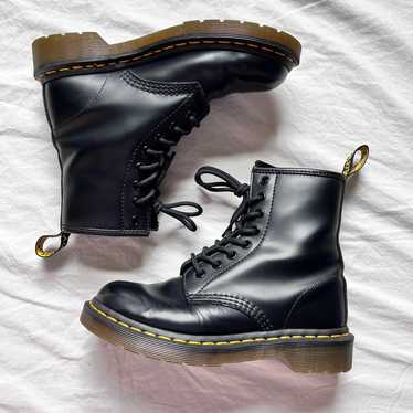 Dr. Marten Smooth Black 1460 Boots - image 1