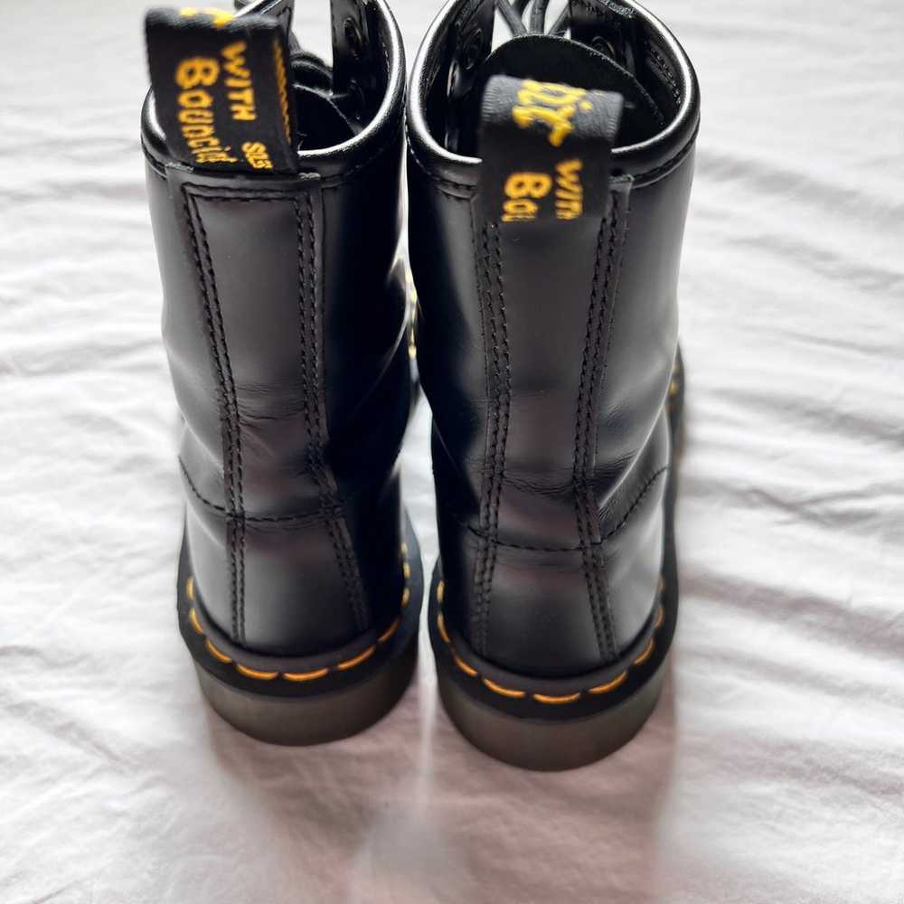 Dr. Marten Smooth Black 1460 Boots - image 3