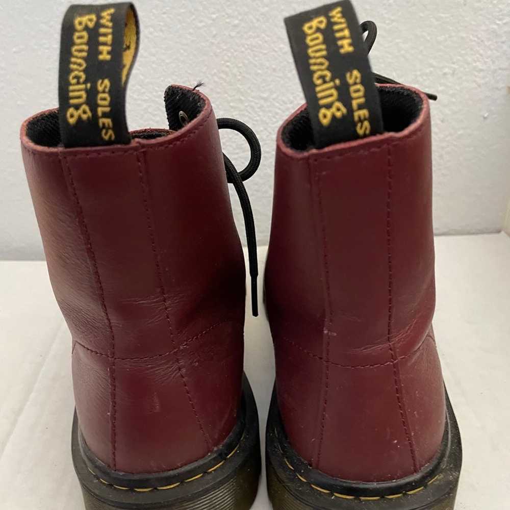 Dr.  Martens Boots Cherry Red size 8 - image 5