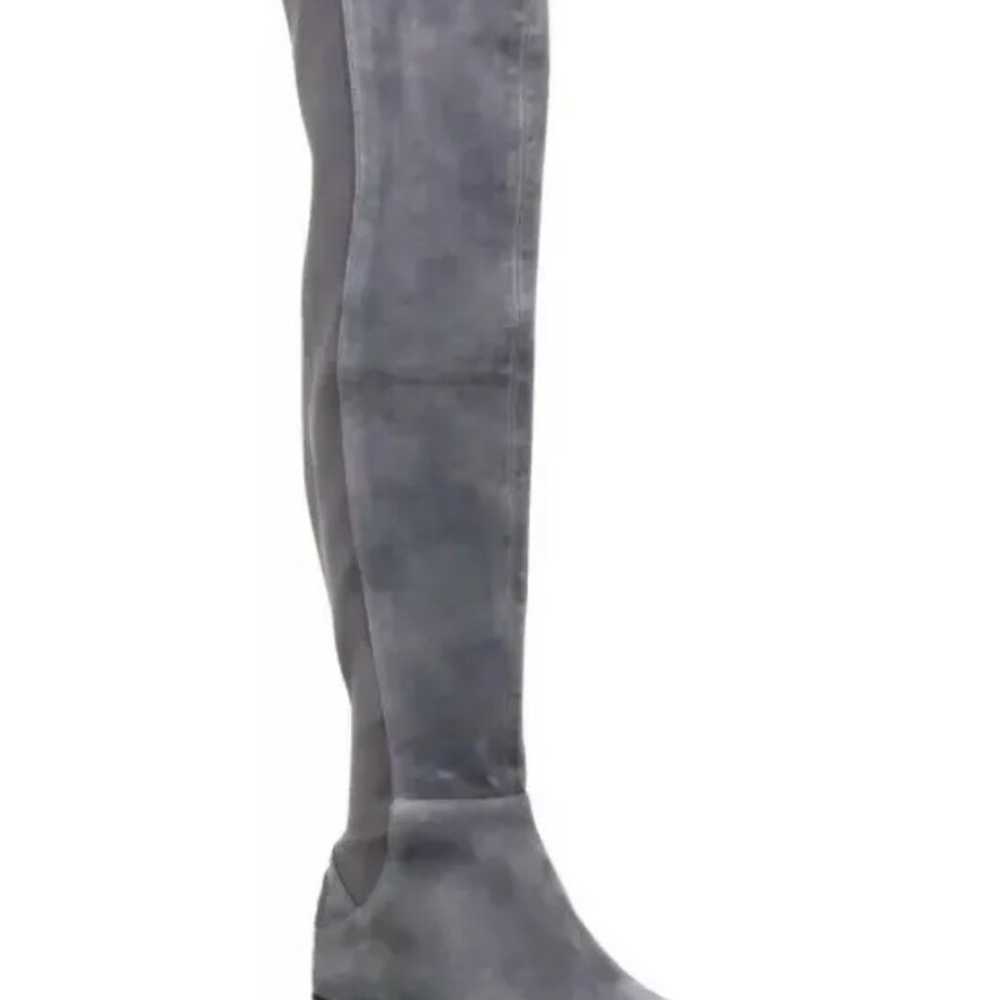 TORY BURCH OTK CAITLIN OVER THE KNEE BOOTS GREY S… - image 7