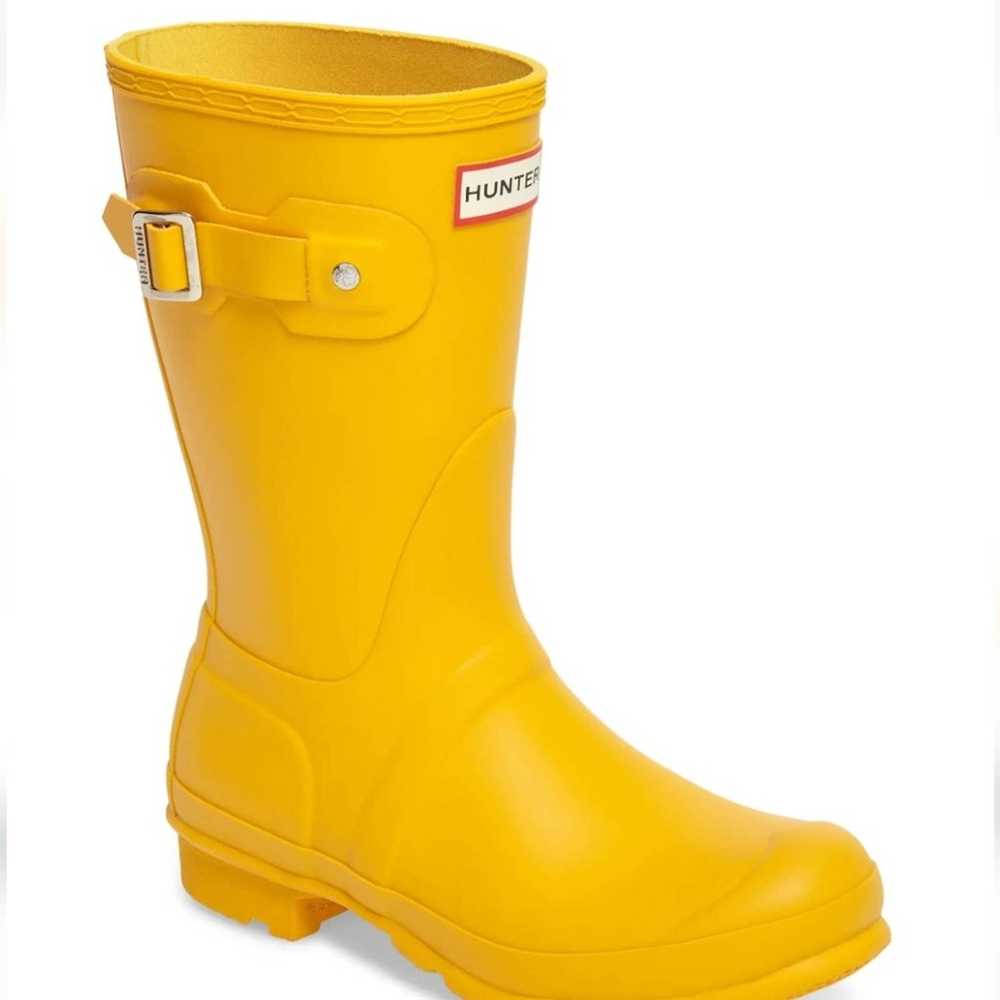 HUNTER Original Short Waterproof Rain Boot - image 1