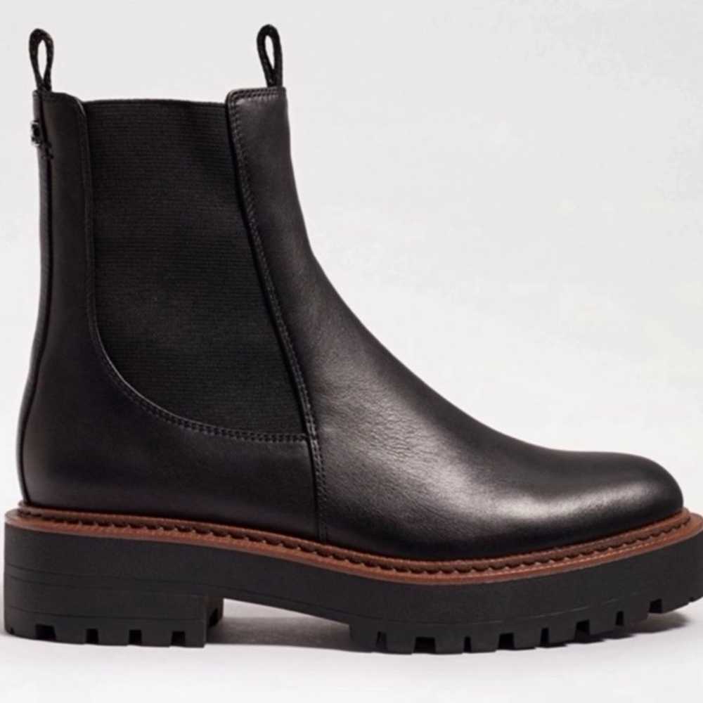 NEW Sam Edelman laguna boots black leather 9 - image 1