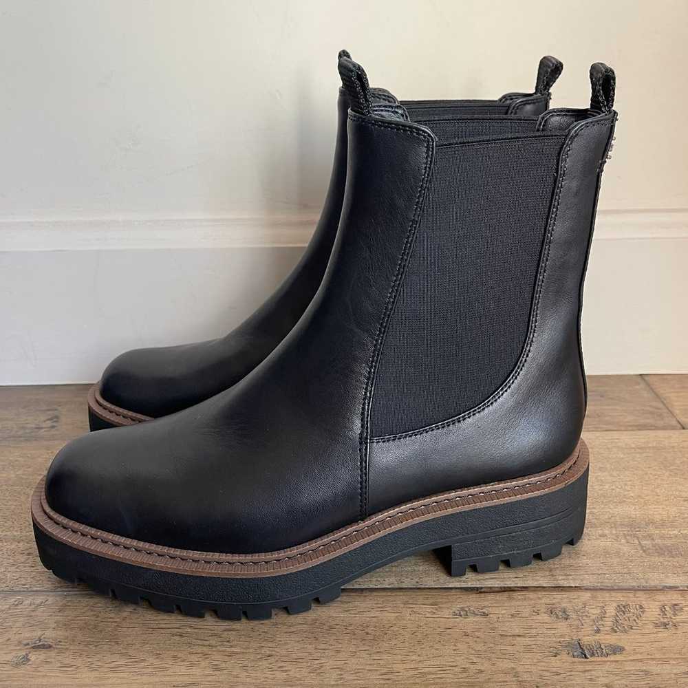 NEW Sam Edelman laguna boots black leather 9 - image 5