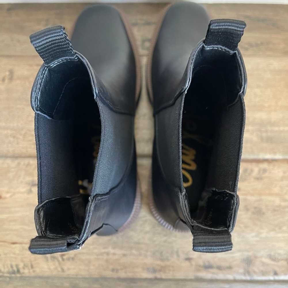 NEW Sam Edelman laguna boots black leather 9 - image 7
