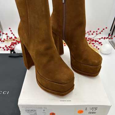 Women’s Schutz suede ankle boots, size 9 made in … - image 1