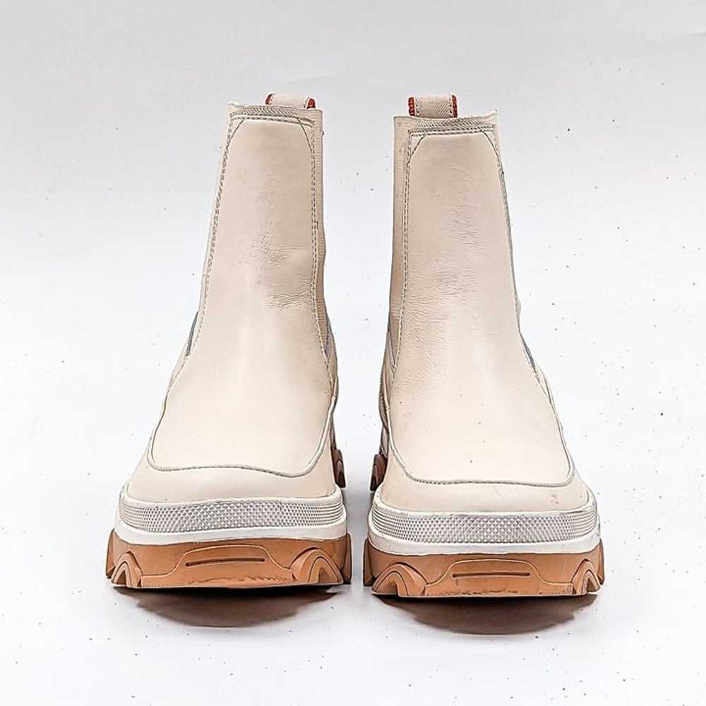 Sorel Women Brex Waterproof White Leather NL4303-… - image 2