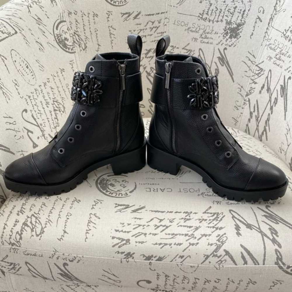 NEW, Karl Lagerfeld Paris, Pippa Lace Up Boot, Bl… - image 11