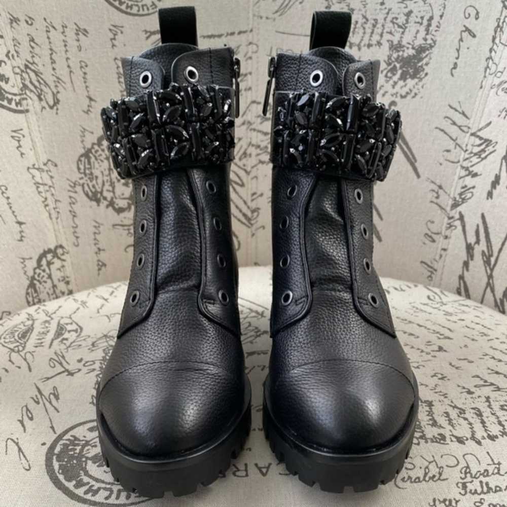 NEW, Karl Lagerfeld Paris, Pippa Lace Up Boot, Bl… - image 6