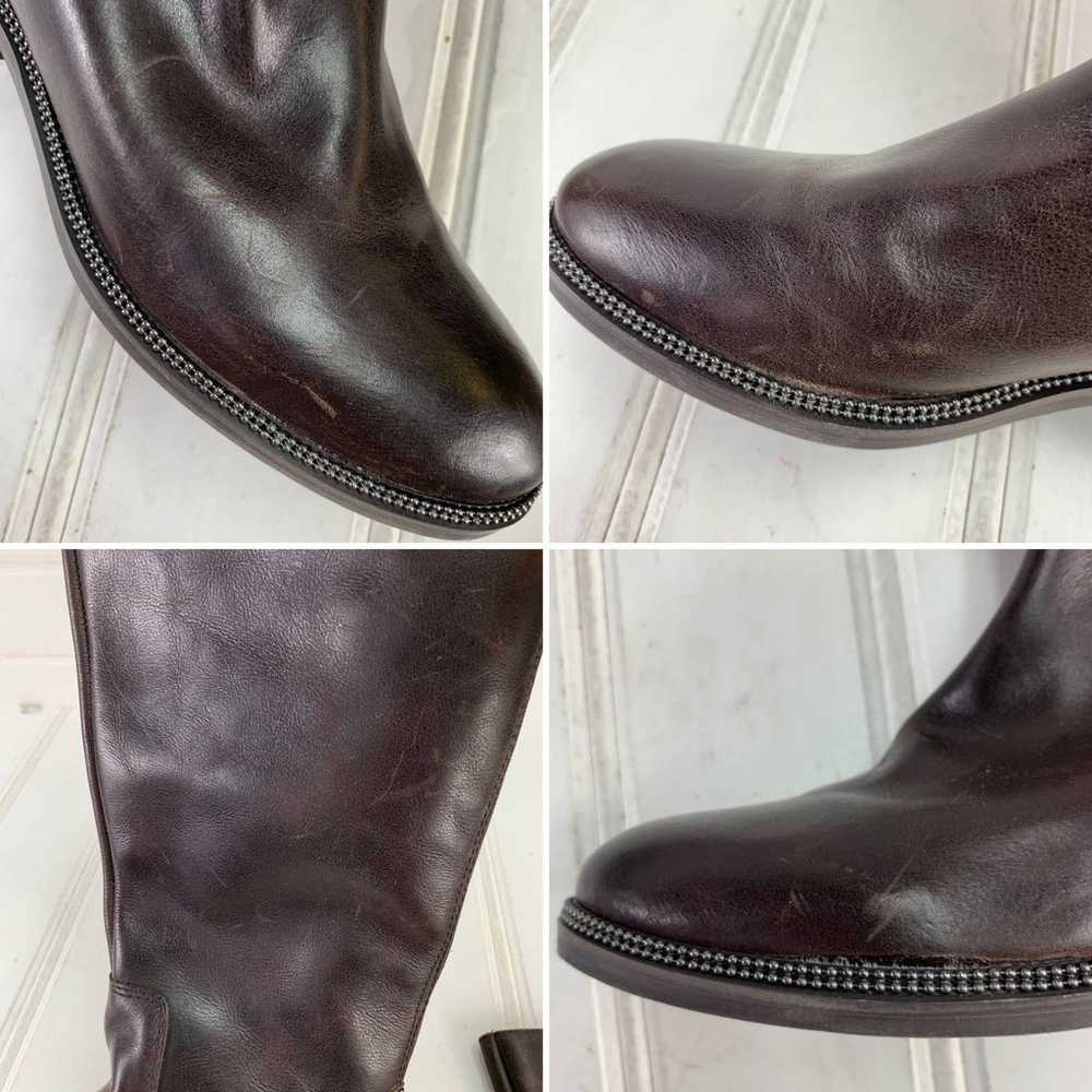 Franco Sarto Becky Brown Leather Boots 6 - image 5