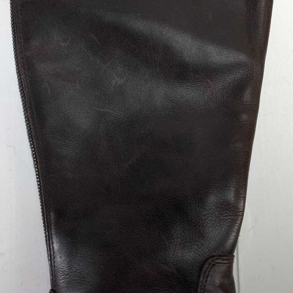 Franco Sarto Becky Brown Leather Boots 6 - image 8
