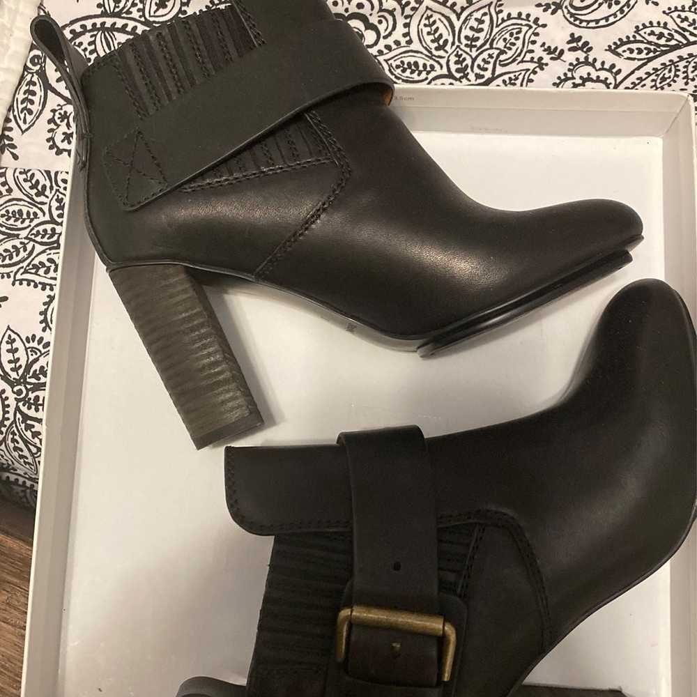 Chloe leather ankle boot 38 buckled - image 7