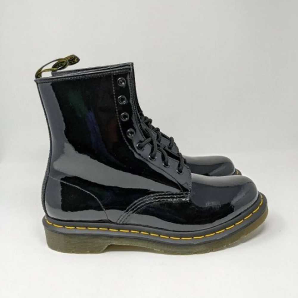 Dr. Martens patent leater boots - image 2