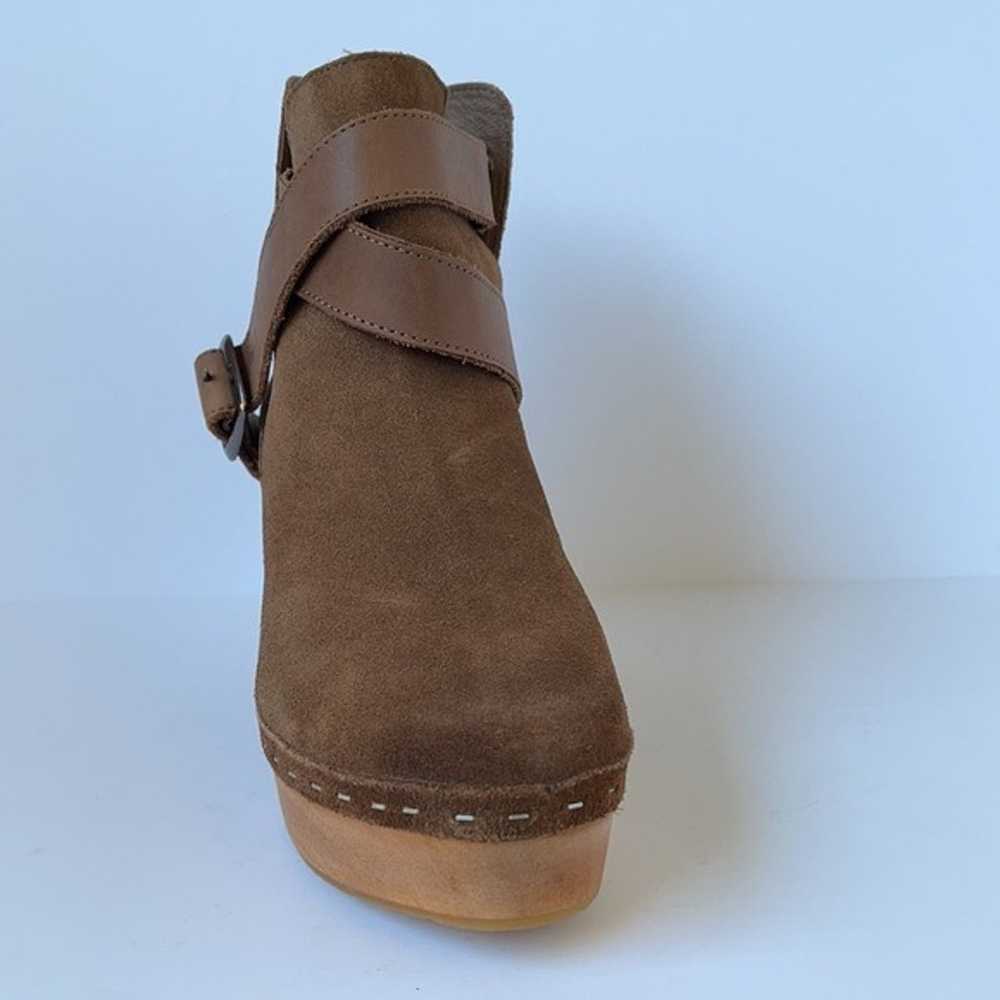 Free People 'Bungalow' Clog in Suede Leather 8M - image 2