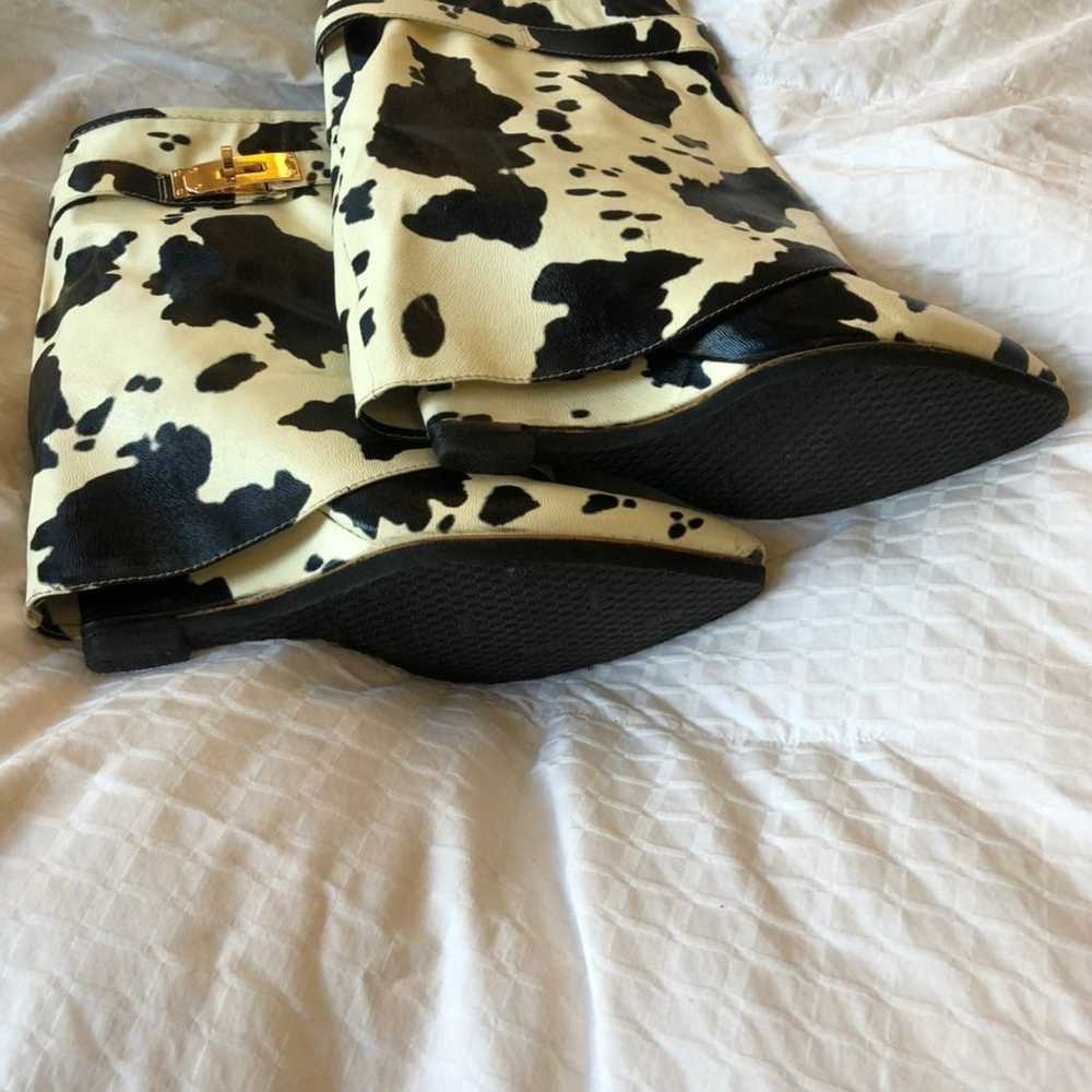 Cow print boots - Gem