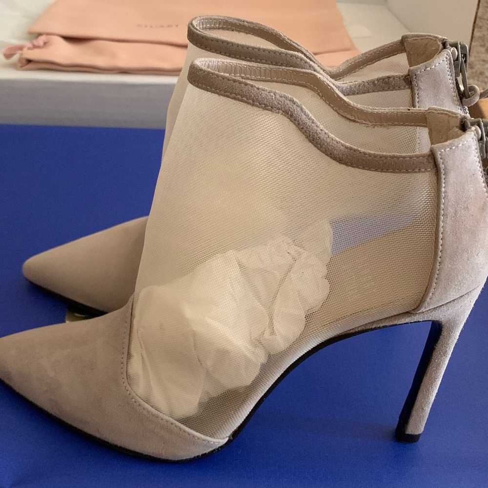 The Stuart Weitzman Suede Ankle Boots - image 3