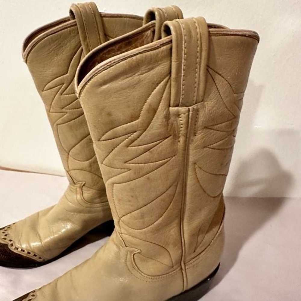 Tony Lama  Vintage Women’s Leather Pointed Toe We… - image 2