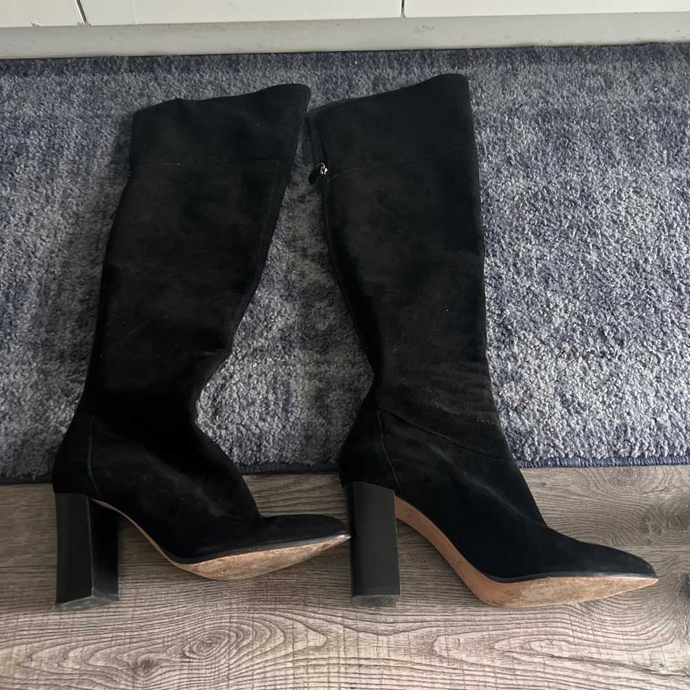 Black suede Alexandre Birman boot - image 1