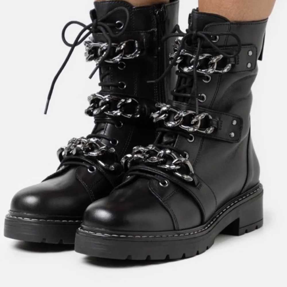 Kurt Geiger Storm Chain Combat Boots - image 2